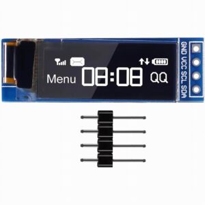 I2C OLED Display Module 0.91 Inch I2C SSD1306 OLED Display Module BLUE