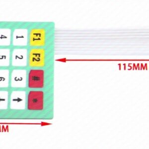 4x5 Matrix Keypad Arduino