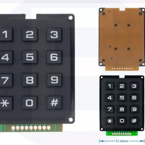 4x3 Switch Keypad Matrix Keyboard Module for Arduino