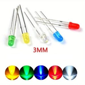 3mm Led Diode Multi Quantities and Colors available